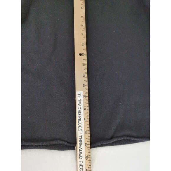 Hybrid Apparel Chicago Bulls Cropped Hoodie‎ Womens L Black Basketball Athletic - Picture 7 of 7